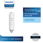 Philips ADD550 Filter Cartridge 5-in-1 RO filtration Replacement for ADD6910 Water Dispenser